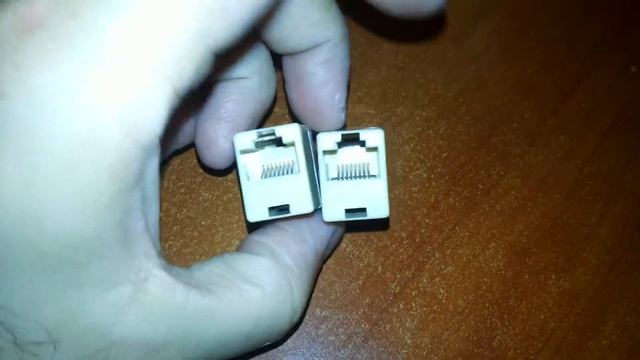 Посылка из Китая. Муфты соединительные RJ45 кабеля. смотреть онлайн