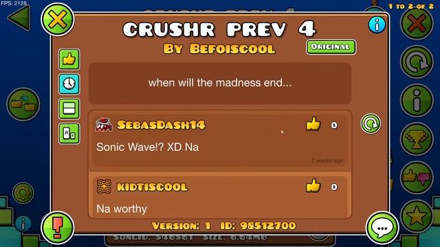 (2.2) Avernus Stream! 66-94, 75-98 I Geometry Dash 2.2 смотреть онлайн