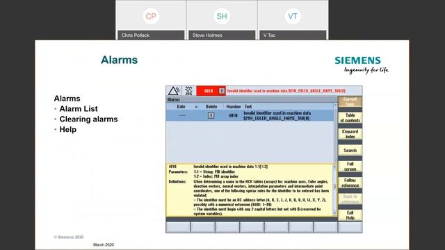 Siemens SINUMERIK Service And Maintenance101