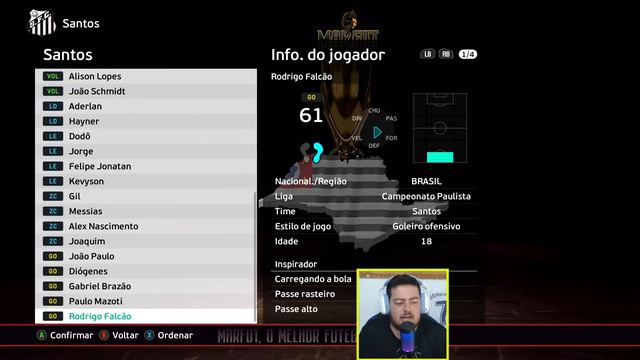 O INICIO DO PAULISTÃO 2024 NO PES 2021 COM CORINTHIANS DE ANTONIO OLIVEIRA E TUDO MAIS ! смотреть онлайн