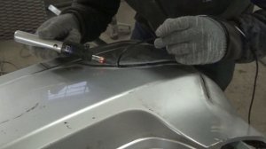 пайка рваного бампера. как запаять бампер