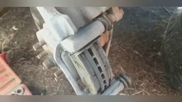 Ремонт брякающих суппортов Toyota Funcargo