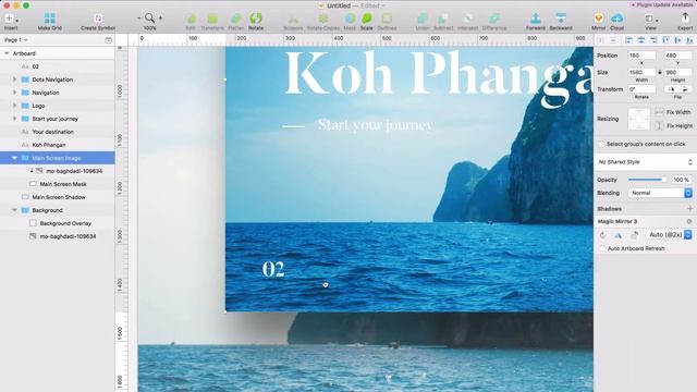 Travel Website Design | Tripfinder (UI Design in Sketch #01) смотреть онлайн