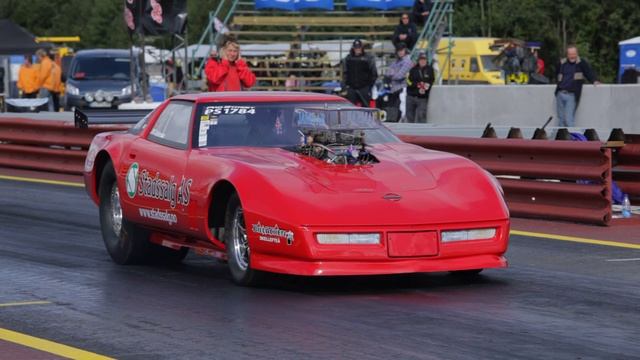 Sundsvall Raceway 12-14 Jann Roger Johansen Chevrolet Corvette (1990) Pro Street смотреть онлайн