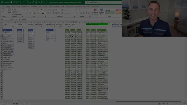 Equal Playing Time: Results Of The Excel Challenge смотреть онлайн