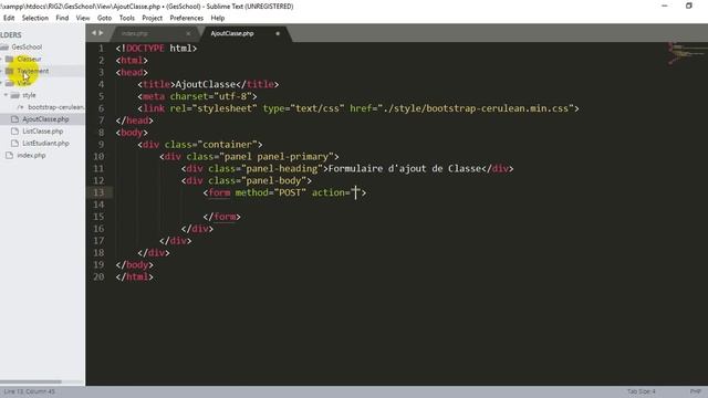 LES FICHIERS EN PHP : cours1 смотреть онлайн