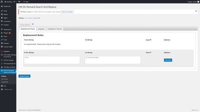 Easily Replace Content With Free Search and Replace Plugin | WordPress смотреть онлайн