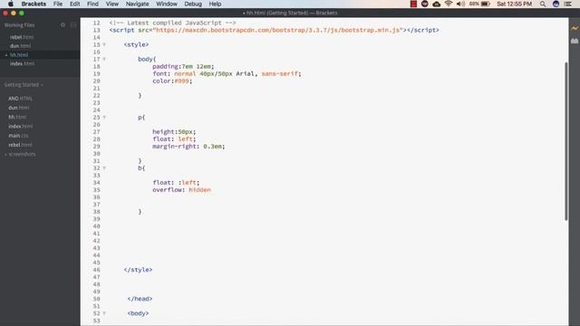 Text sliding with Html5 and css3. смотреть онлайн