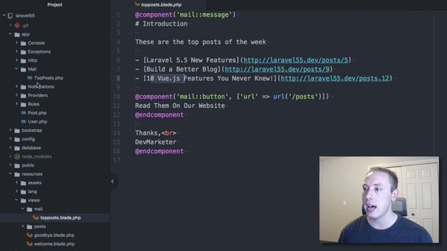 Render Mail in Browser (13/14) - Laravel 5.5 New Features смотреть онлайн