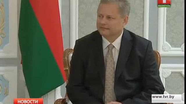 Александр Лукашенко встретился с послом Литвы смотреть онлайн
