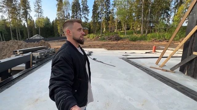 Ход стройки дома ФАХВЕРК - 148 квадратов. Сложности и сроки смотреть онлайн