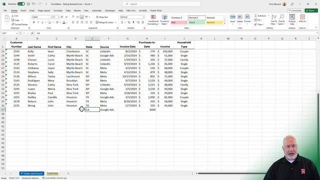 Excel PivotTable - Table VS. Range as source - Which is better? смотреть онлайн
