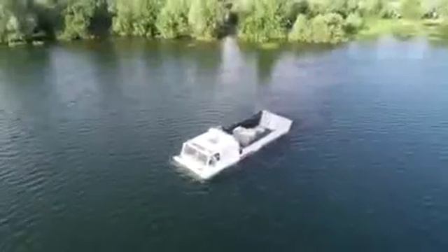 Гусеничный плавающий снегоболотоход ТТМ 5908 смотреть онлайн