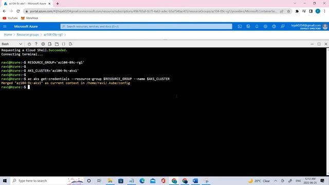 Deploy pods into the Azure Kubernetes Service cluster||AZ104||Azure tutorial смотреть онлайн