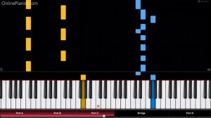 TheFatRat - Unity - Piano Tutorial / Piano Cover