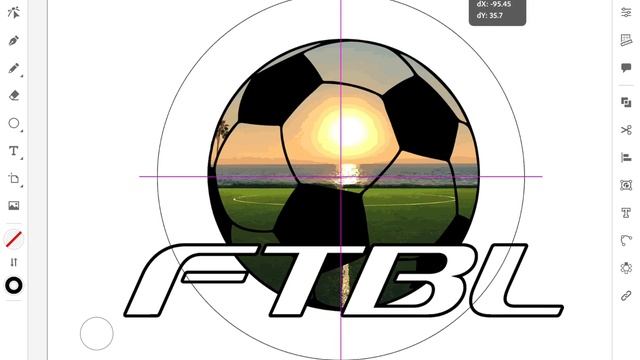 How to make a perfect circle in Adobe illustrator for iPad Pro смотреть онлайн