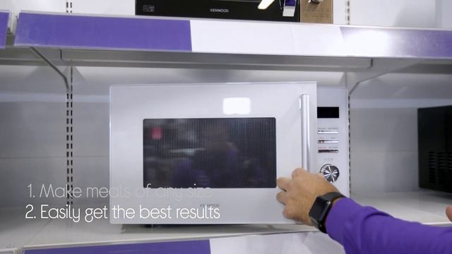 Kenwood K25MW21 Solo Microwave - White - Quick Look смотреть онлайн