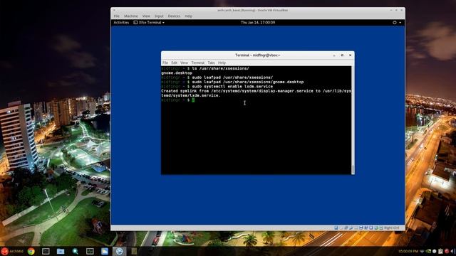 Gnome Shell in Arch смотреть онлайн