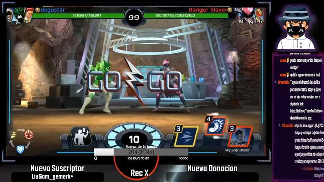 Power Rangers Legacy Wars: te enseño a jugar raid en alianza top смотреть онлайн