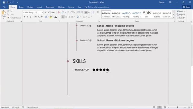 Create Clean CV Template Design in MS Word-- JobUpdatesorg.wordpress.com смотреть онлайн