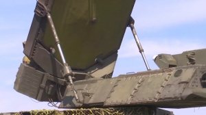 Боевая работа расчета ЗРК С-300В