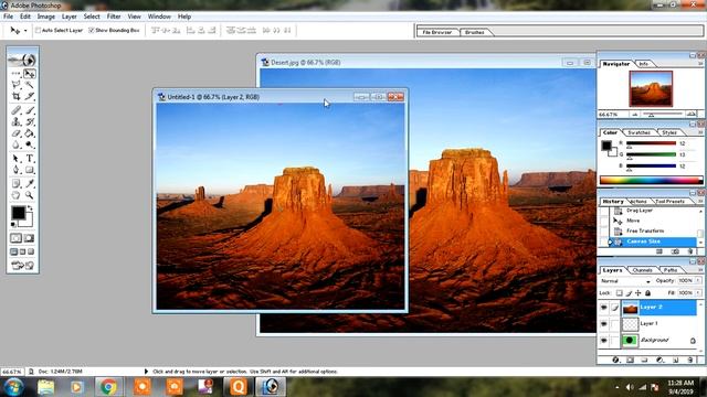 How to use Rectangular marquee tool and lasso tool in Photoshop cs2-7