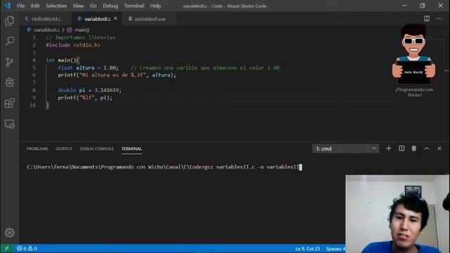 Programación en C - Variables II (Float y Double) смотреть онлайн