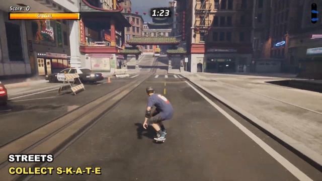 Streets: How to Collect S-K-A-T-E | Tony Hawk's Pro Skater 1+2 (Gameplay Walkthrough) смотреть онлайн