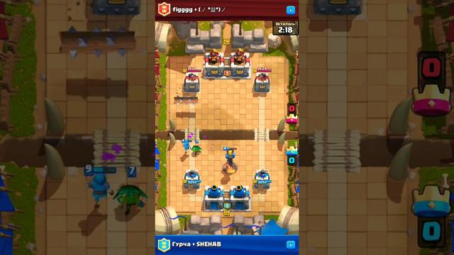 Clash Royale счет 3:3 ничья НЕВЕРОЯТНЫЙ ИСХОД БОЯ смотреть онлайн