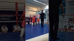 Муай тай девочки - финал, бой девочек 8лет, муай тай Павлодар