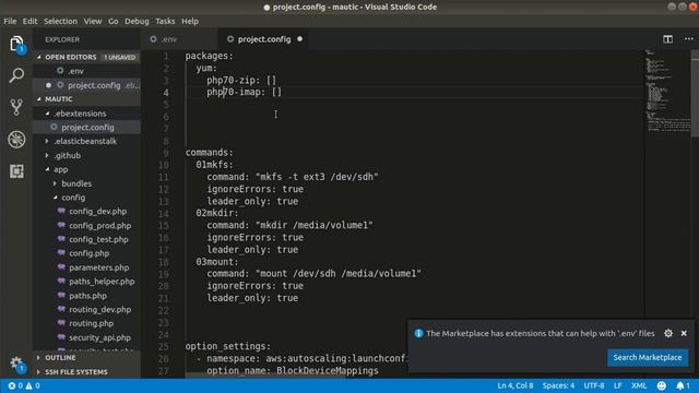 Elastic Beanstalk - Issues with deployment and fixes using Mautic as a sample application смотреть онлайн