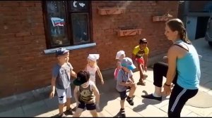 Позитивия 04 07 2020 Групповая утренняя гимнастика на свежем воздухе воспитатель Александра Бычкова