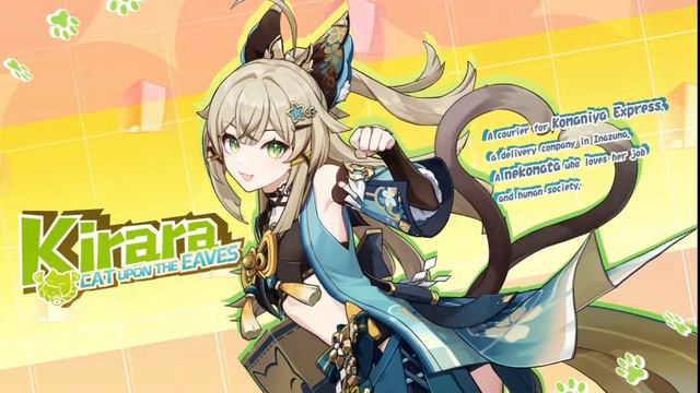 Kirara Theme Music: "Twin-Tailed courier"| Genshin Impact смотреть онлайн