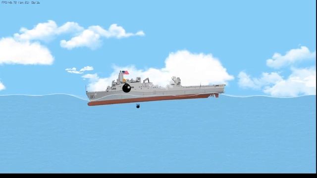 РАЗРУШАЕМ КОРАБЛИ В Floating Sandbox