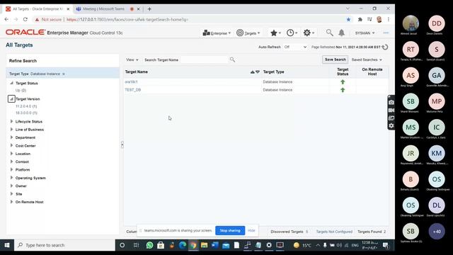 Free Training Oracle Enterprise Manager 13c New Features 11 November 2021 смотреть онлайн