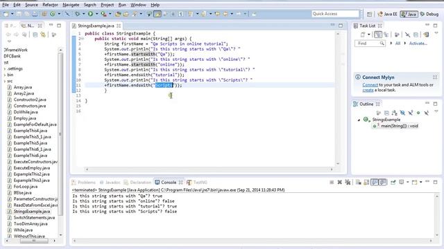 Core Java Topic - 12 - String class in Java смотреть онлайн