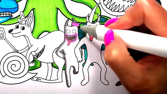 Garten of BanBan 4 Coloring Pages / Color New Monsters and Bosses / Syn Cole - Need Ya [NCS Release смотреть онлайн
