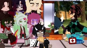 Uppermoon+Muzan react to my fyp||kny||Demon Slayer AU||qaslemon ||Credit in the desc