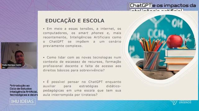 ChatGPT e os impactos da inteligência artificial na educação смотреть онлайн