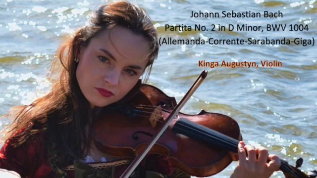 Johann Sebastian Bach Partita No. 2, BWV 1004 (Allemanda-Corrente-Sarabanda-Giga) смотреть онлайн