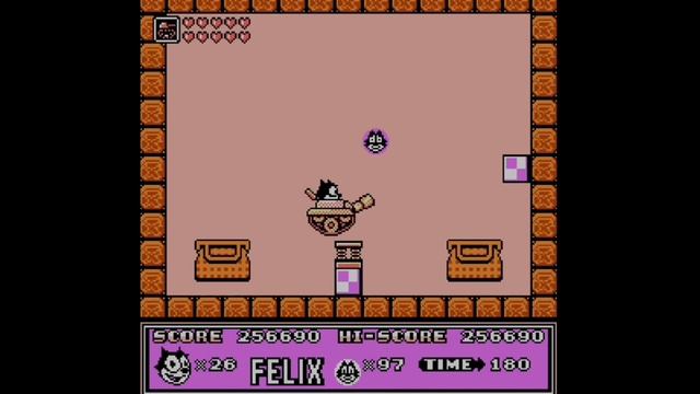 Кот Феликс ||| Felix The Cat прохождение (NES, Nodamage)