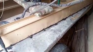 Установка булей на лодку Южанка