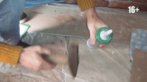 Как сделать затирку швов декоративного кирпича. Как не испортить весь кирпич. Дача 101.16+