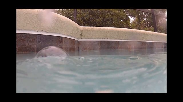 Дождевые Пузыри - Ускоренная съёмка с GoPro HD Hero 2 камерой.