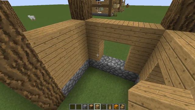 Строим Домик|Большой дом|Часть 1|Minecraft смотреть онлайн