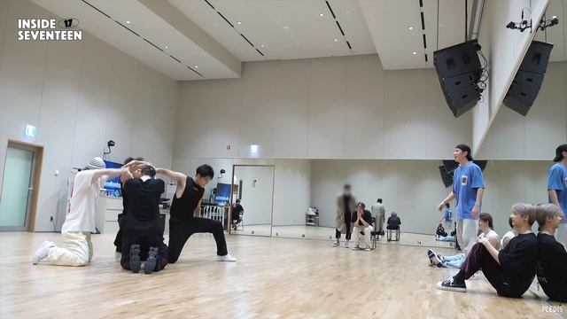 [INSIDE SEVENTEEN] SVT 5th FAN MEETING ＜SEVENTEEN In CARAT LAND＞UNIT REVERSE DANCE PRACTICE BEHIND