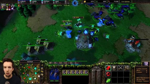 Grubby | WC3 4v4 | The (LVL10) QUEEN of CHIMS! смотреть онлайн