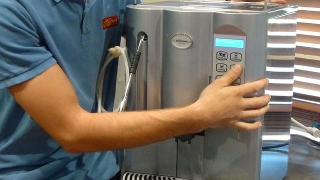 Nuova Simonelli Microbar Automatic Coffee Machine reading Beverage metre смотреть онлайн