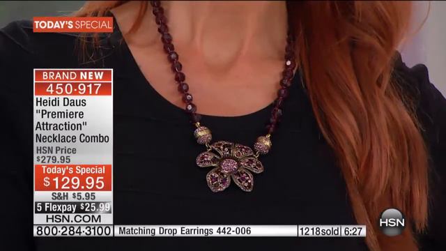Heidi Daus Premiere Attraction Necklace Combo смотреть онлайн
