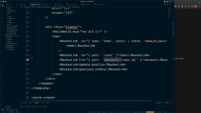 #4- Vue Router 4: Nested Routes смотреть онлайн